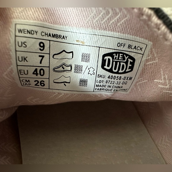 Hey Dude Black Slip-On Loafers - Picture 6 of 8